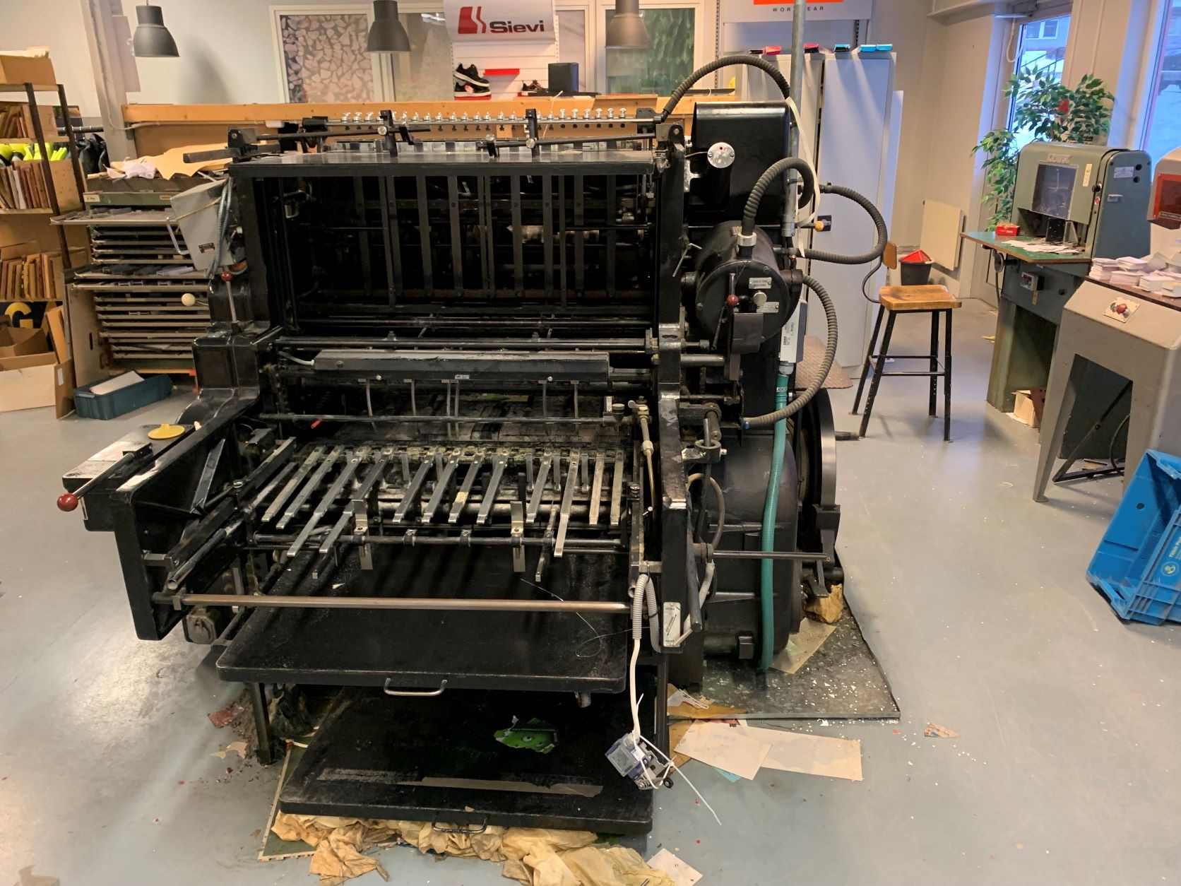 Heidelberg boktryckscylinder SBB